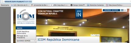 Mini Sitio ICOM República Dominicana